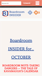 Mobile Screenshot of boardroominsider.com